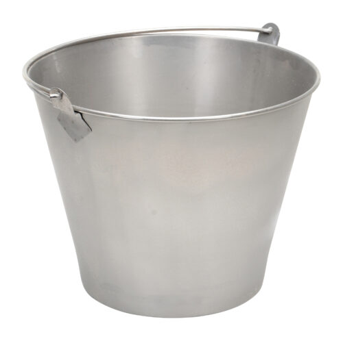 Vestil Stainless Steel Bucket 3-1/4 Gallon Capacity BKT-SS-325