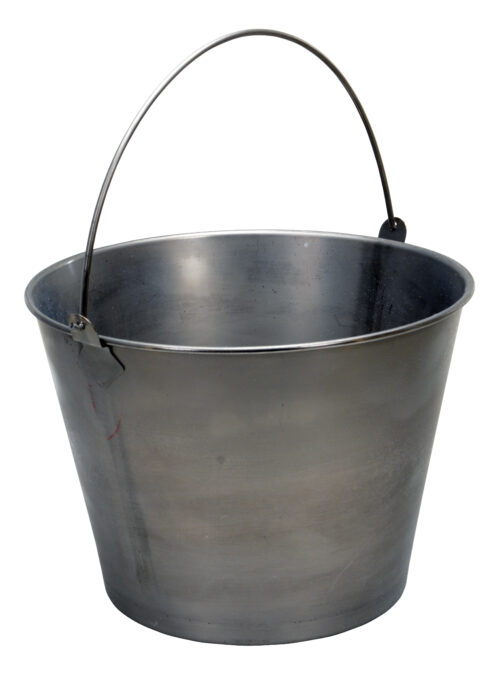 Vestil Stainless Steel Bucket 5 Gallon Capacity BKT-SS-500