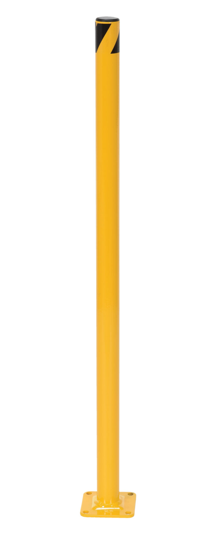 Vestil Steel Pipe Safety Bollard 36 In. x 1-3/4 In. Yellow BOL-36-2 - Image 3