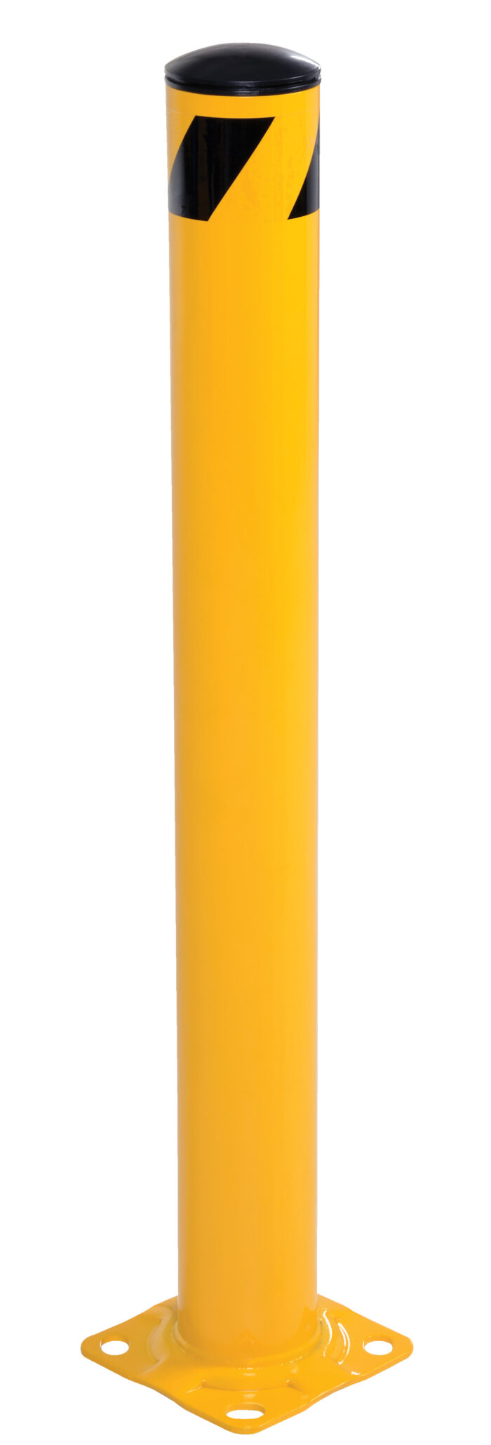 Vestil Steel Pipe Safety Bollard 42 In. x 4-1/2 In. Yellow BOL-42-4.5 - Image 2