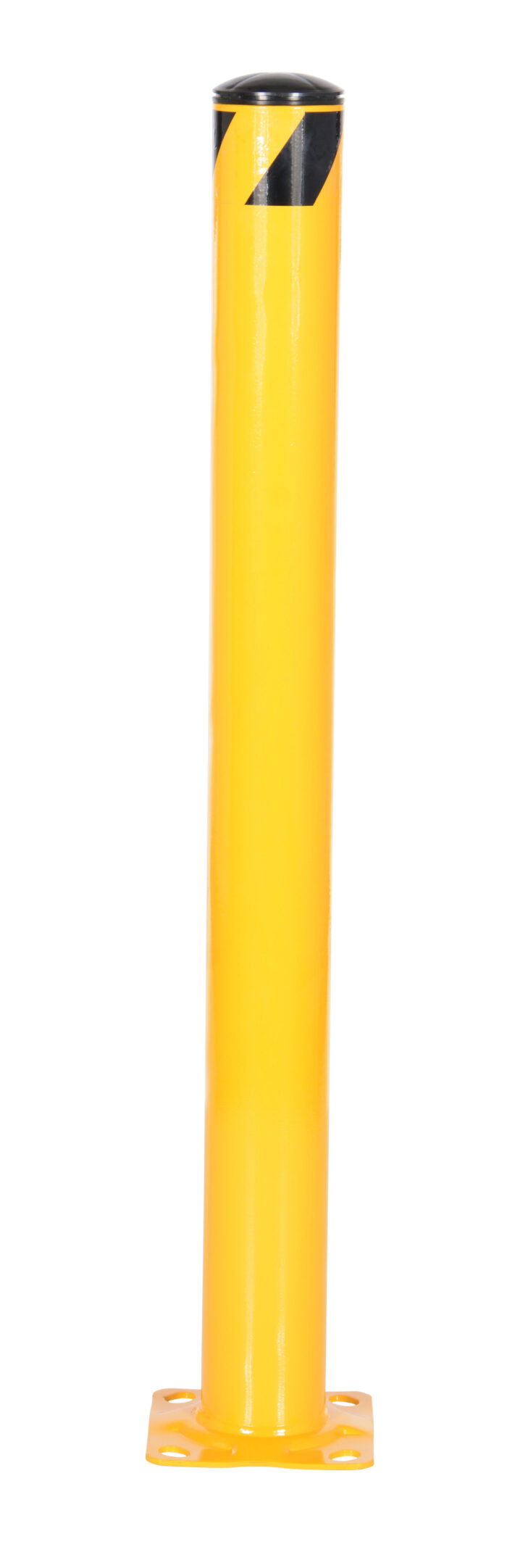 Vestil Steel Pipe Safety Bollard 42 In. x 4-1/2 In. Yellow BOL-42-4.5 - Image 3