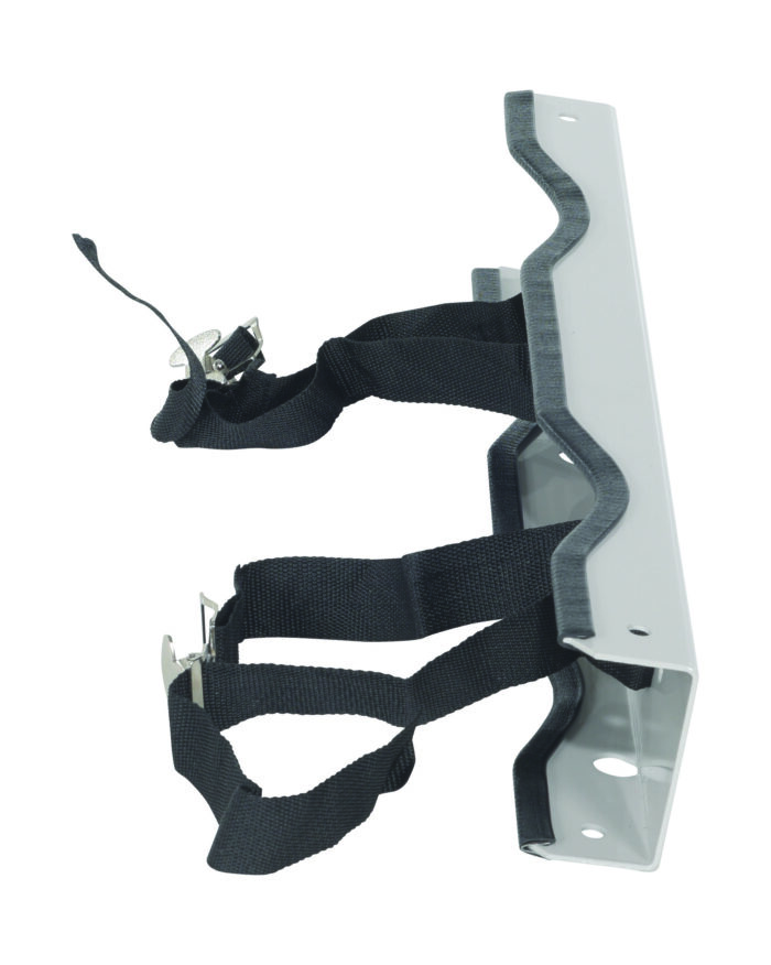 Vestil Steel Wall-Mounted 2 Cylinder Bracket CB-W-2S - Image 3