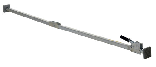 Vestil Steel Two Piece Folding Cargo Bar 88 In. to 116 In. Gray CL-17