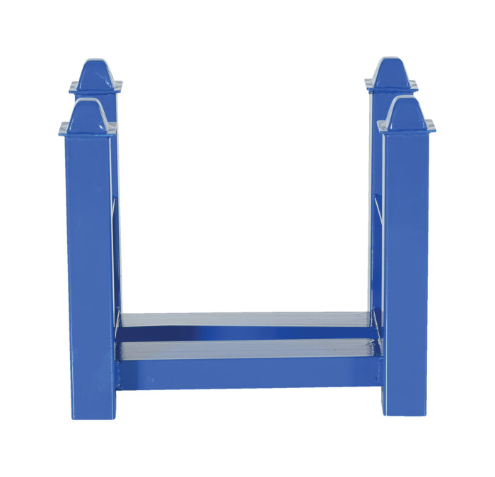 Vestil Steel Stackable Bar Cradle 16 In. 2500 Lb. Capacity Blue CRAD-25 - Image 3