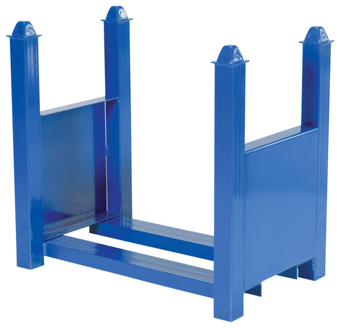 Vestil Steel Stackable Bar Cradle 26 In. 7500 Lb. Capacity Blue CRAD-75 - Image 2