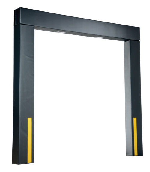 Vestil Vinyl Dock Seal 10 In. 8 Ft. x 8 Ft. Black D-150-10