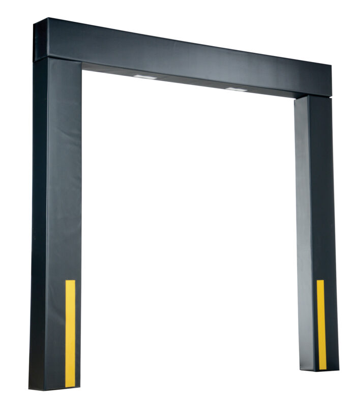 Vestil Vinyl Dock Seal 10 In. 8 Ft. x 8 Ft. Black D-150-10