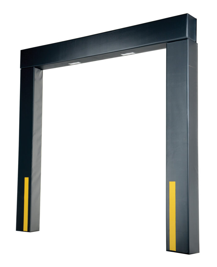 Vestil Vinyl Dock Seal 10 In. 8 Ft. x 8 Ft. Black D-150-10 - Image 2