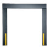 Vestil Vinyl Dock Seal 10 In. 8 Ft. x 8 Ft. Black D-150-10 - Image 3