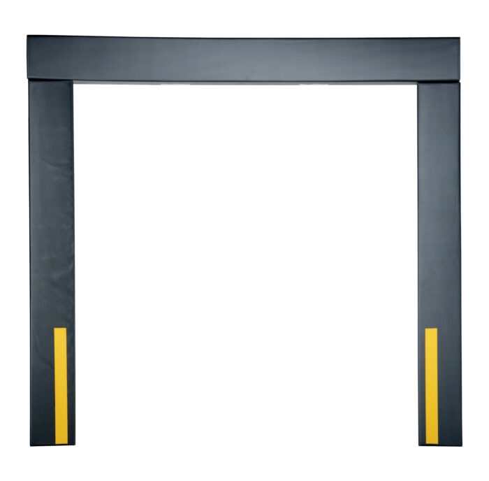 Vestil Vinyl Dock Seal 10 In. 8 Ft. x 8 Ft. Black D-150-10 - Image 3