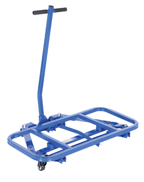 Vestil Steel Desk Mover 21-7/8 In. x 33-1/8 In. x 33 In. 600 Lb. Capacity Blue DESK-M