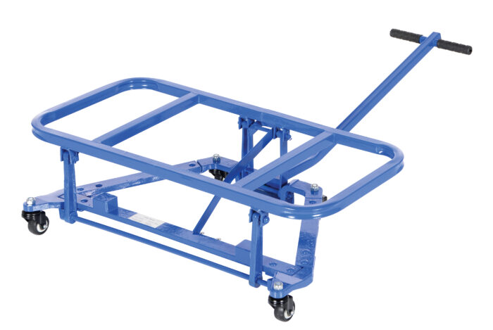 Vestil Steel Desk Mover 21-7/8 In. x 33-1/8 In. x 33 In. 600 Lb. Capacity Blue DESK-M - Image 2