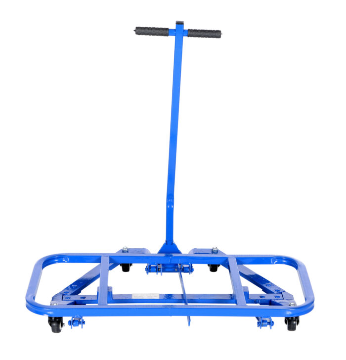 Vestil Steel Desk Mover 21-7/8 In. x 33-1/8 In. x 33 In. 600 Lb. Capacity Blue DESK-M - Image 3