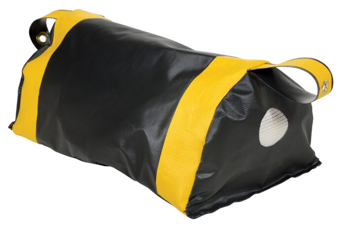 Vestil Vinyl Dock Seal Draft Blocker 18 In. Width Black DRAFT-18 - Image 2