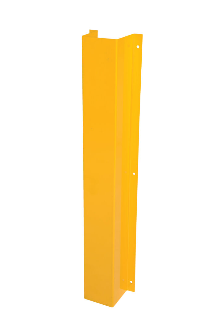 Vestil Steel Pipe and Downspout Protector 6-1/8 In. x 9-3/16 In. x 48 In. Yellow DSG-48 - Image 2