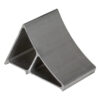 Vestil Aluminum Wheel Chock 11-3/4 In. x 7 In. x 8 In. Silver EALUM-7