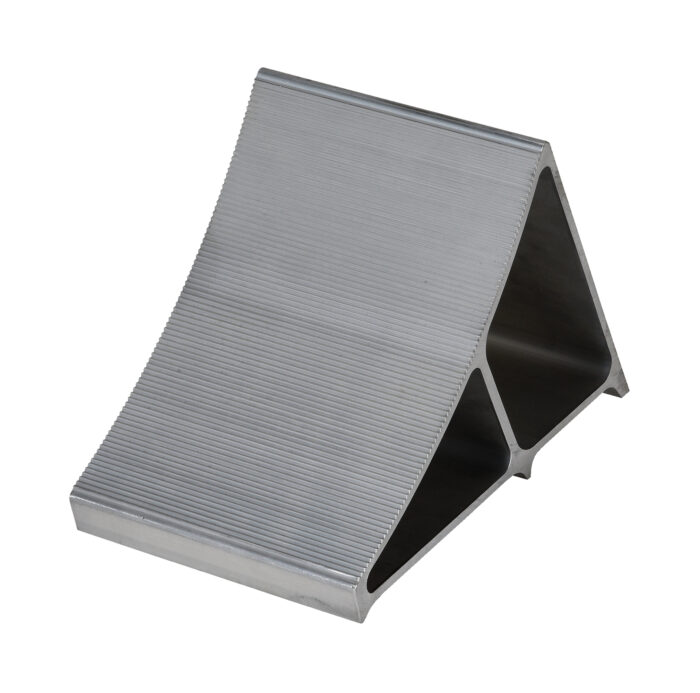 Vestil Aluminum Wheel Chock 11-3/4 In. x 7 In. x 8 In. Silver EALUM-7 - Image 2