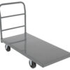 Vestil Steel Smooth Deck Platform Truck 24 In. x 48 In. 2000 Lb. Capacity Black ECSPT-2448
