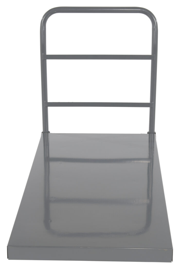 Vestil Steel Smooth Deck Platform Truck 24 In. x 48 In. 2000 Lb. Capacity Black ECSPT-2448 - Image 3