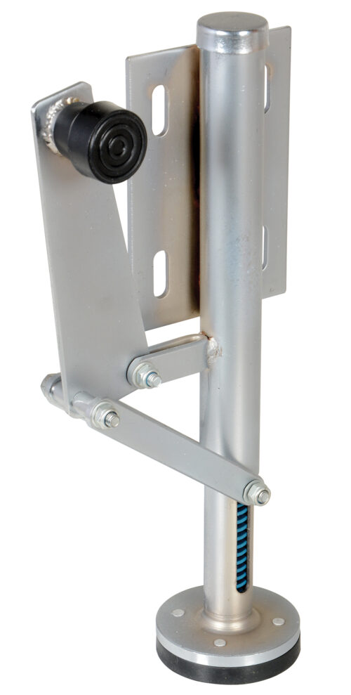 Vestil Steel Right Mount Floor Lock 10 to 12 In. Height Silver FL-LK-SMR-R