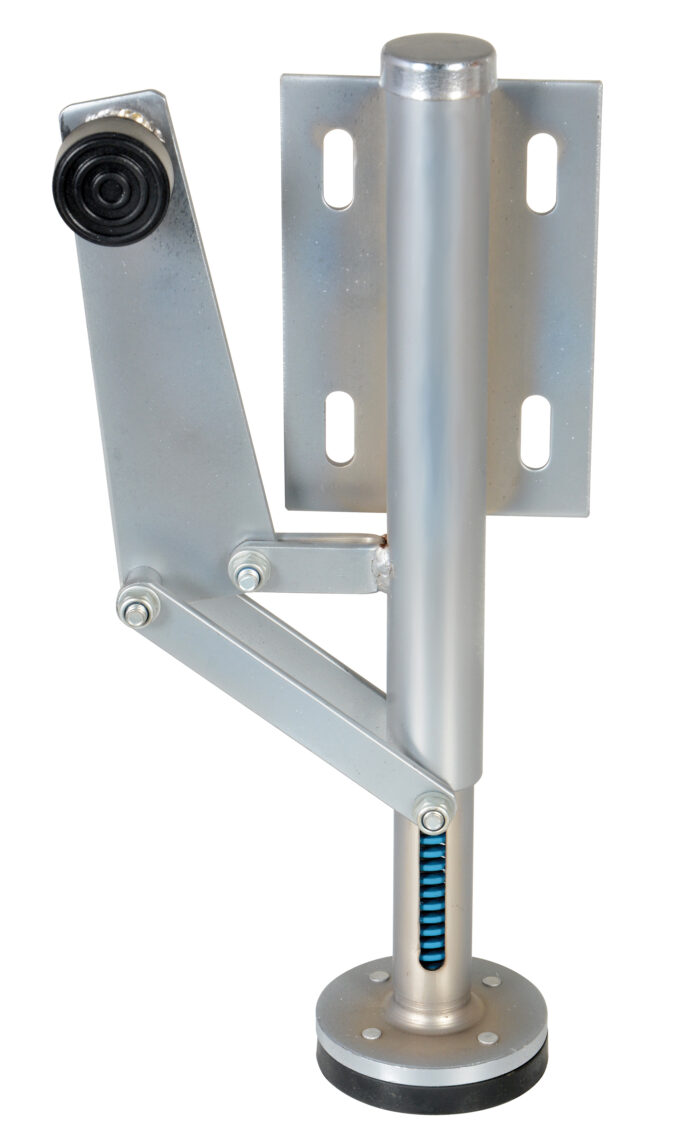 Vestil Steel Right Mount Floor Lock 10 to 12 In. Height Silver FL-LK-SMR-R - Image 3