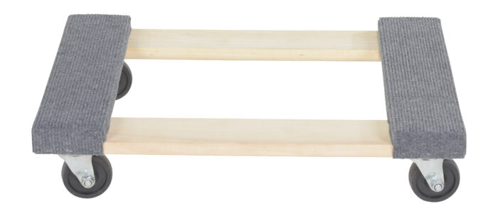 Vestil Hardwood Carpet End Dolly 24 In. x 16 In. x 5-3/4 In. 900 Lb. Capacity HDOC-1624-9 - Image 2