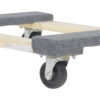 Vestil Hardwood Carpet End Dolly 24 In. x 16 In. x 5-3/4 In. 900 Lb. Capacity HDOC-1624-9 - Image 3