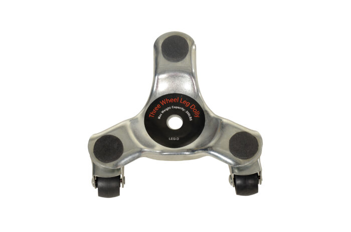 Vestil Steel Leg Dolly 5-13/16 In. x 6-3/8 In. x 2-1/2 In. 200 Lb. Capacity Silver LEG-D - Image 2