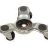 Vestil Steel Leg Dolly 5-13/16 In. x 6-3/8 In. x 2-1/2 In. 200 Lb. Capacity Silver LEG-D - Image 3