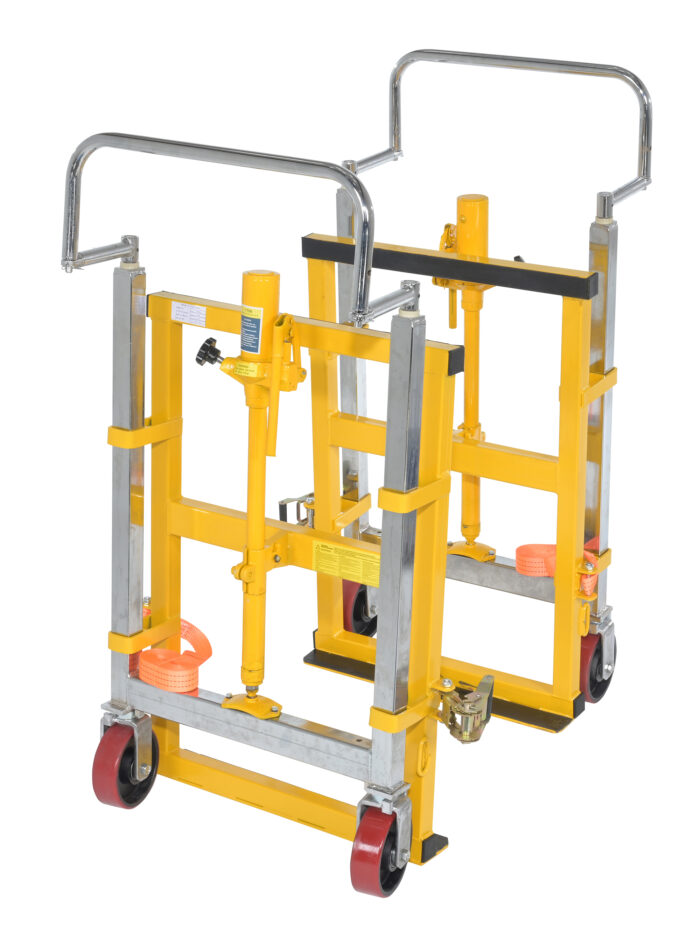Vestil Steel Machinery/Vending Machine Lifts 15 In. x 26-3/4 In. x 49-1/4 In. 4000 Lb. Capacity Yellow MFM-4000 - Image 2