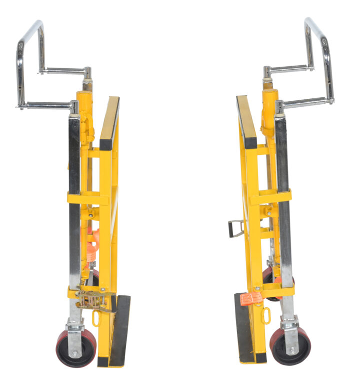 Vestil Steel Machinery/Vending Machine Lifts 15 In. x 26-3/4 In. x 49-1/4 In. 4000 Lb. Capacity Yellow MFM-4000 - Image 3