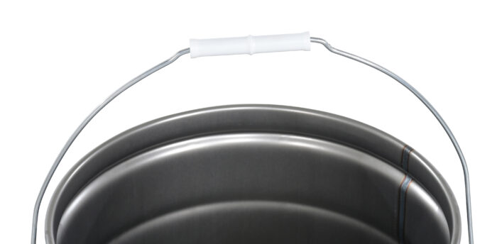 Vestil Steel UN Rated Pail 11-3/4 In. x 11-3/4 In. x 13-3/8 In. 5 Gallon Black PAIL-STL-RI-UN - Image 3