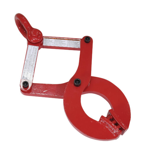 Vestil Steel Single Scissor Pallet Puller 5 In. Jaw Opening 6000 Lb. Pulling Capacity Red PAL-16