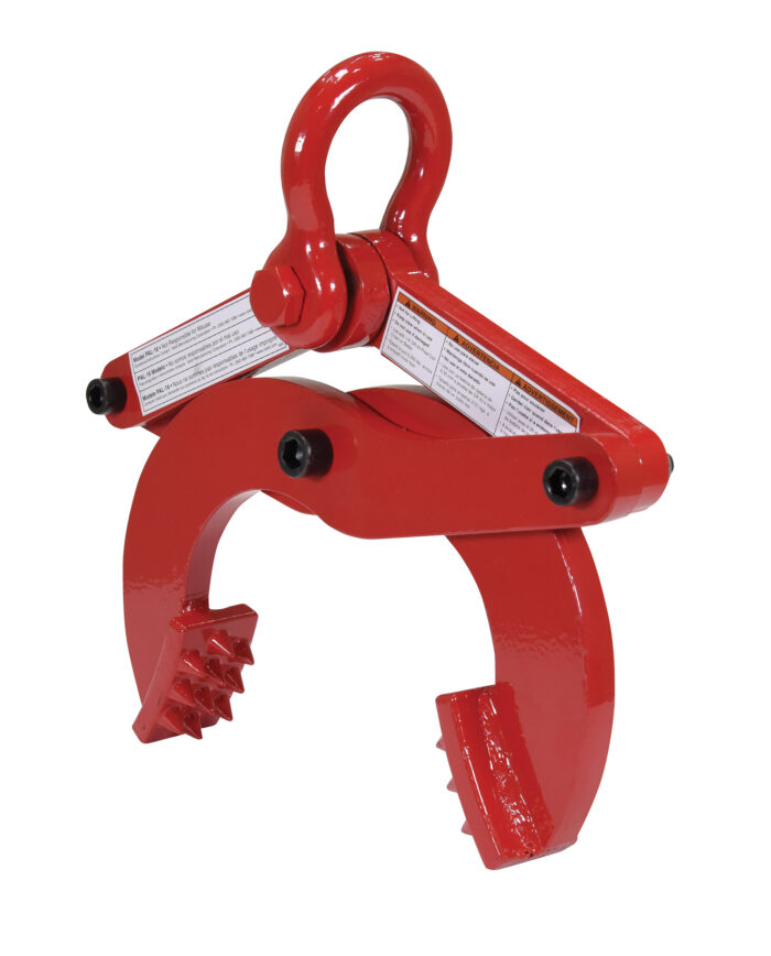Vestil Steel Single Scissor Pallet Puller 5 In. Jaw Opening 6000 Lb. Pulling Capacity Red PAL-16 - Image 2