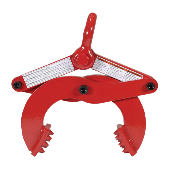 Vestil Steel Single Scissor Pallet Puller 5 In. Jaw Opening 6000 Lb. Pulling Capacity Red PAL-16 - Image 3