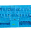 Vestil High Density Polyethylene Solid Top Stackable Pallet/Skid 39-1/4 In. x 47-1/8 In. x 6 In. 13,200 Lb. Static Floor Capacity Blue PLPR-4840-ST - Image 3