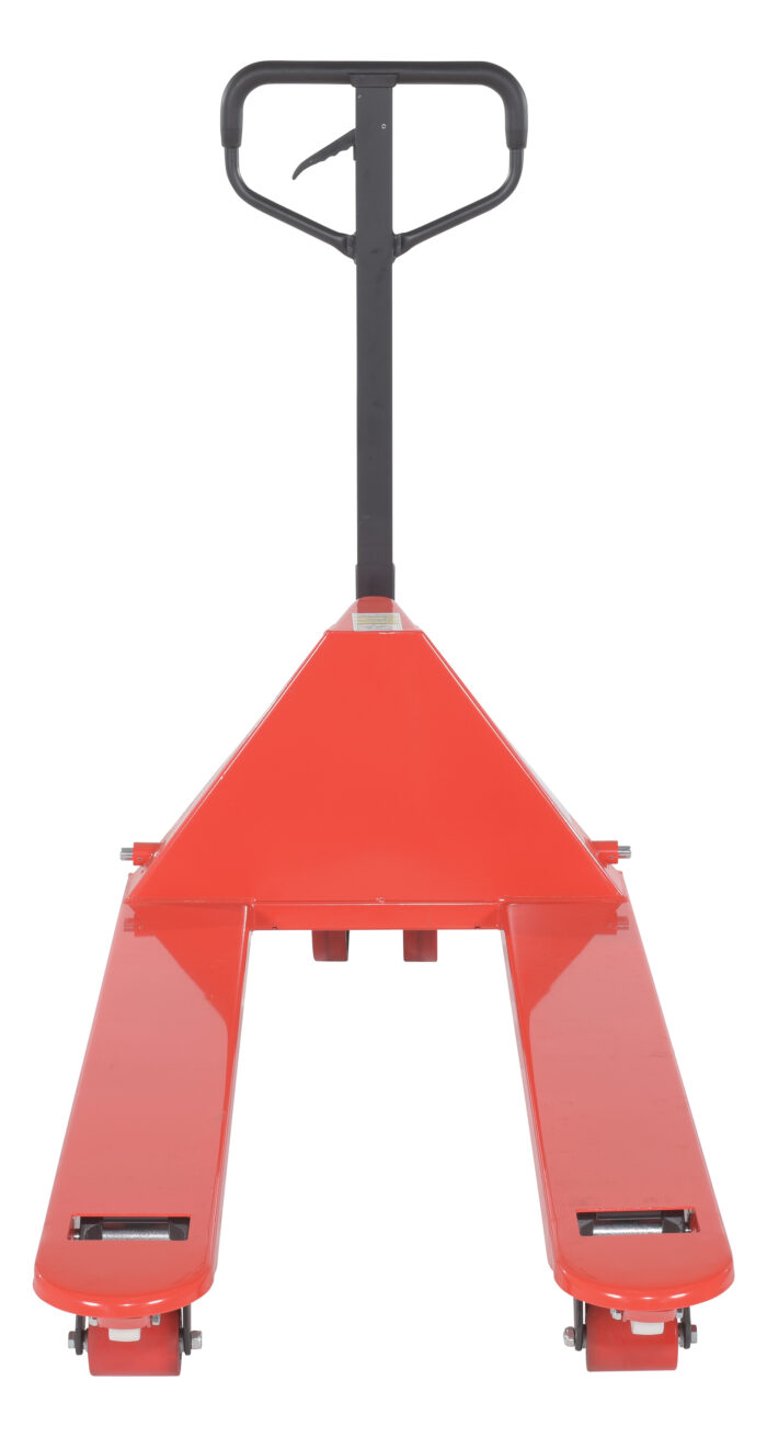 Vestil Steel Pallet Truck 61-11/16 In. x 27 In. x 48-5/8 In. 5500 Lb. Capacity Red PM5-2748 - Image 3