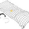 Vestil Nylon Pallet Rack Netting 1 Net 111 In. x 3/16 In. x 48 In. 2500 Lb. Holding Capacity Black PRN-111-4