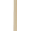 Vestil PVC Plastic Corner Protector with Aluminum Insert 2 In. x 2 In. x 48 In. 90 Degree Beige PVC-A-2-BG