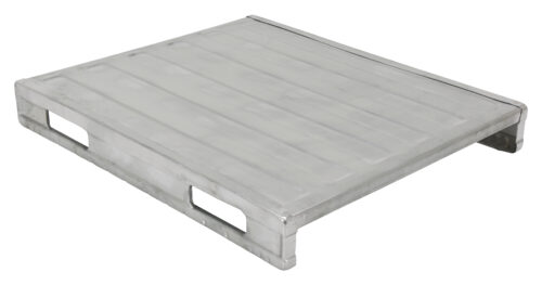 Vestil Galvanized Steel Solid Deck Pallet 39-1/2 In. x 47 In. x 6-1/2 In. 4