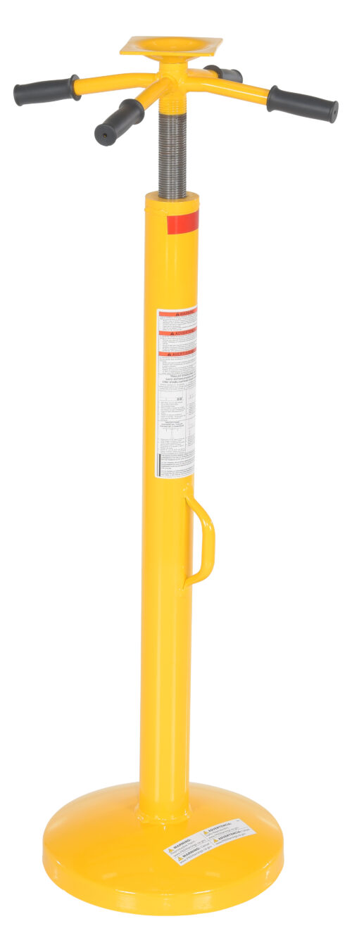 Vestil Steel Economy Stabilizing Jack with Round Base 16-5/8 In. x 16-5/8 In. x 44 In. 5