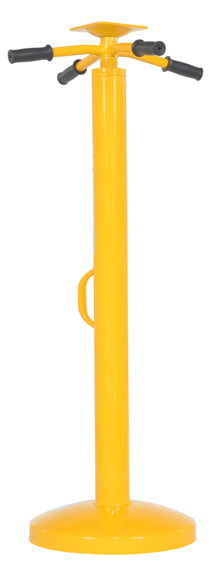 Vestil Steel Economy Stabilizing Jack with Round Base 16-5/8 In. x 16-5/8 In. x 44 In. 5,000 Lb. Lifting Capacity Yellow SJ-35 - Image 3