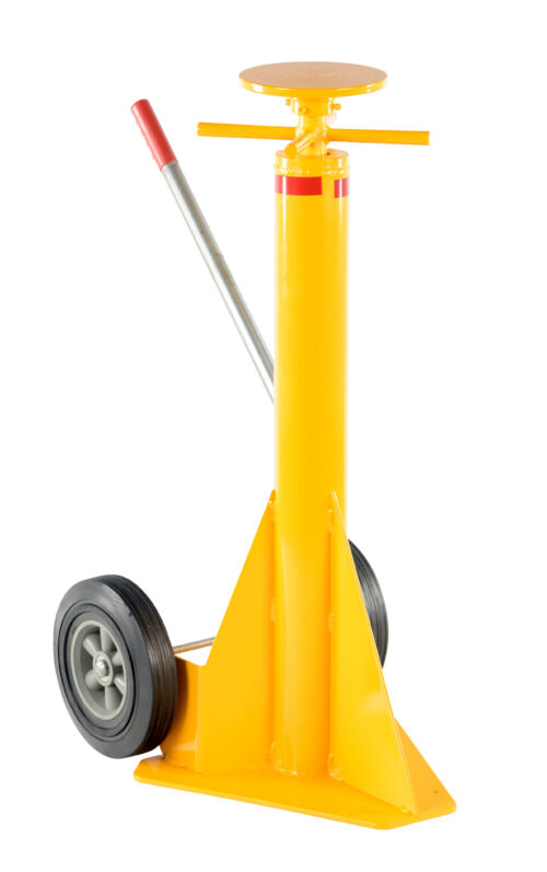 Vestil Steel Trailer Stabilizing Spin Top Jack 26-5/8 In. x 17-5/8 In. x 39-1/2 In. 40