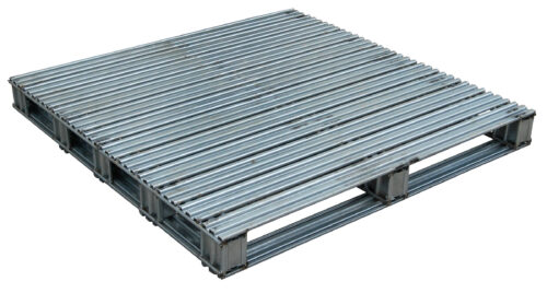 Vestil Galvanized Steel Pallet 48 In. x 48 In. x 4-3/4 In. 8