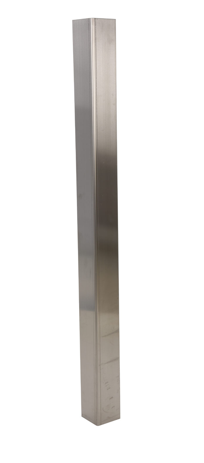 Vestil 304 Stainless Steel Square Corner Guard 48 In. x 3-1/2 In. x 3-1/2 In. Silver SS-48