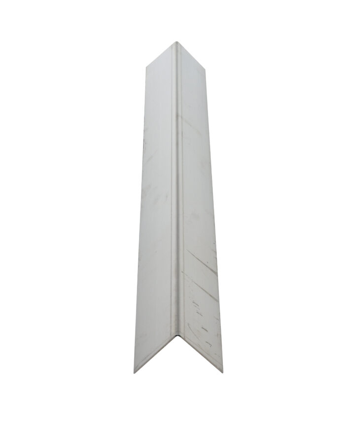 Vestil 304 Stainless Steel Square Corner Guard 48 In. x 3-1/2 In. x 3-1/2 In. Silver SS-48 - Image 3