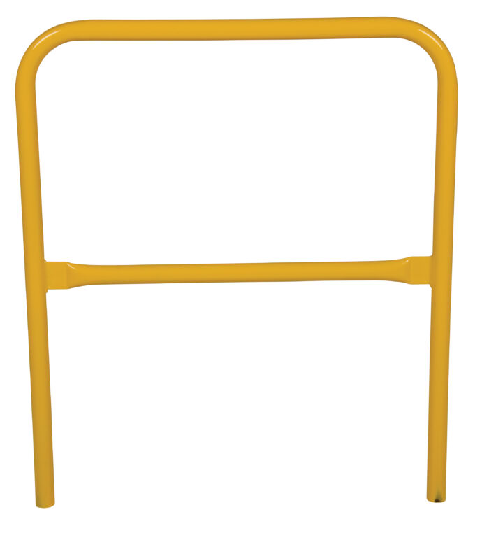 Vestil Steel Safety Railing 3 Ft. Length Yellow VDKR-3 - Image 3