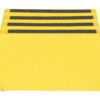 Vestil Polyethylene 1-Step Step Stool 500 Lb. Capacity Yellow VST-1-Y - Image 2