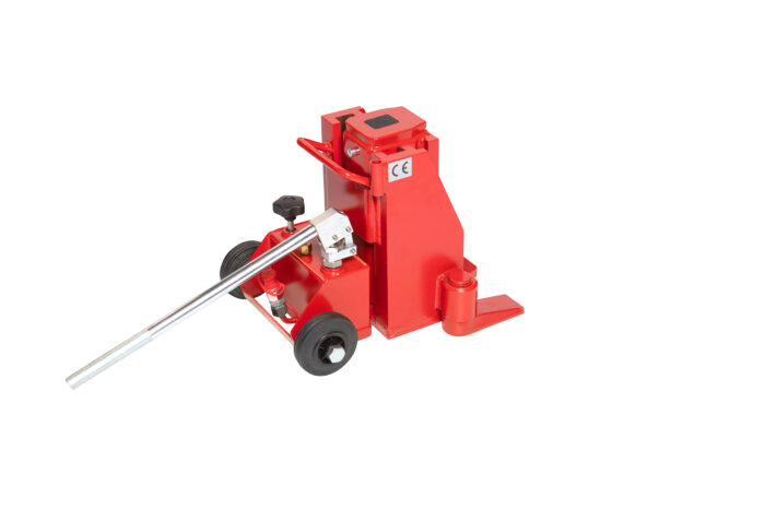 V15 Hydraulic toe jack with adjustable toe and integrated pump - Image 3
