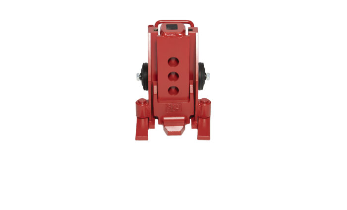 V10 Hydraulic toe jack with adjustable toe and integrated pump